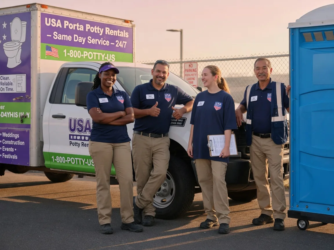 Porta Potty Rental company in Lake Park, GA